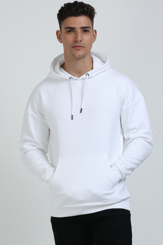 Plain Oversized Hooded Jacket For Men