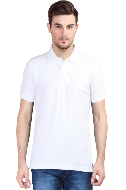 Men's Polo Plain T-Shirt